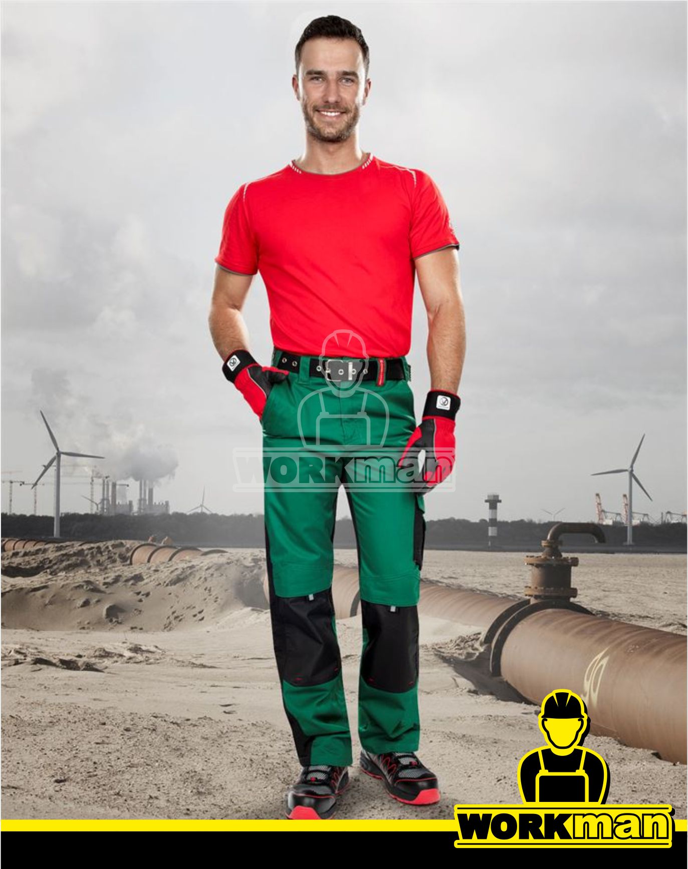 Montérkové nohavice PRE100 02 do pása Ardon