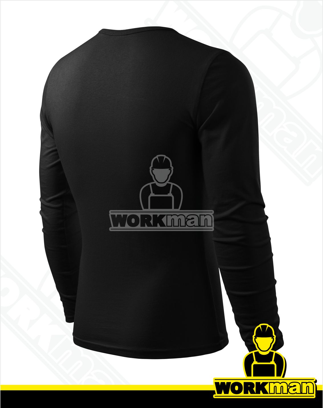 Pánske tričko FIT-T LS Malfini čierna