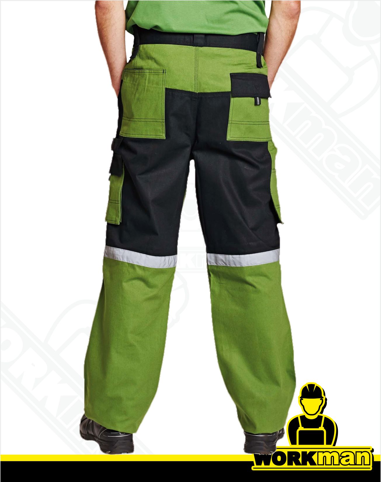 Montérkové nohavice STANMORE do pása Červa