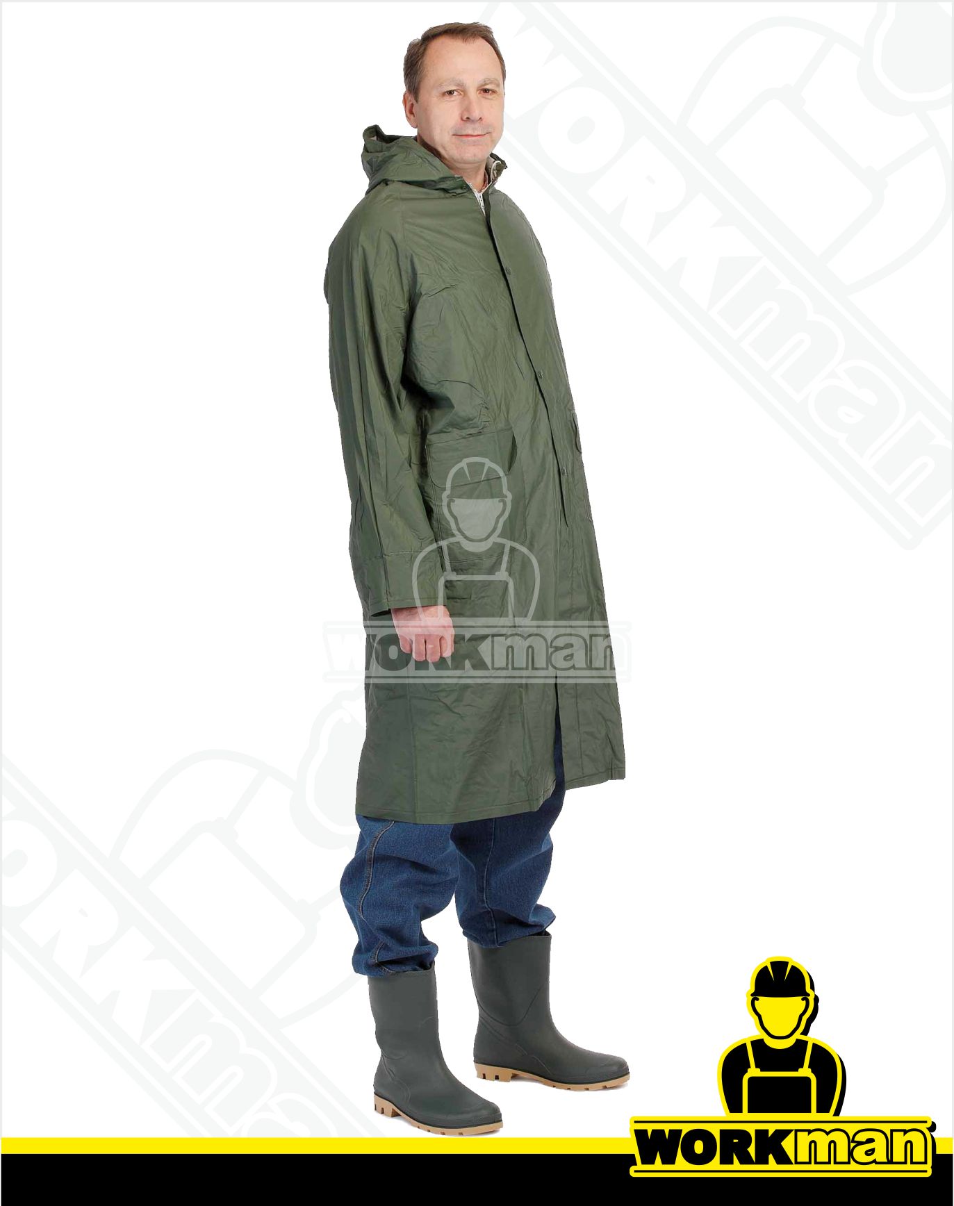 Ochranný nepremokavý plášť CETUS Červa