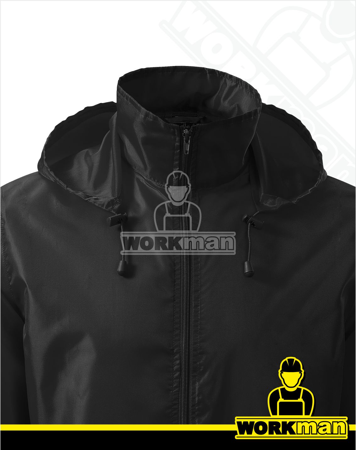 Unisex vetruodolná vetrovka WINDY Malfini čierna