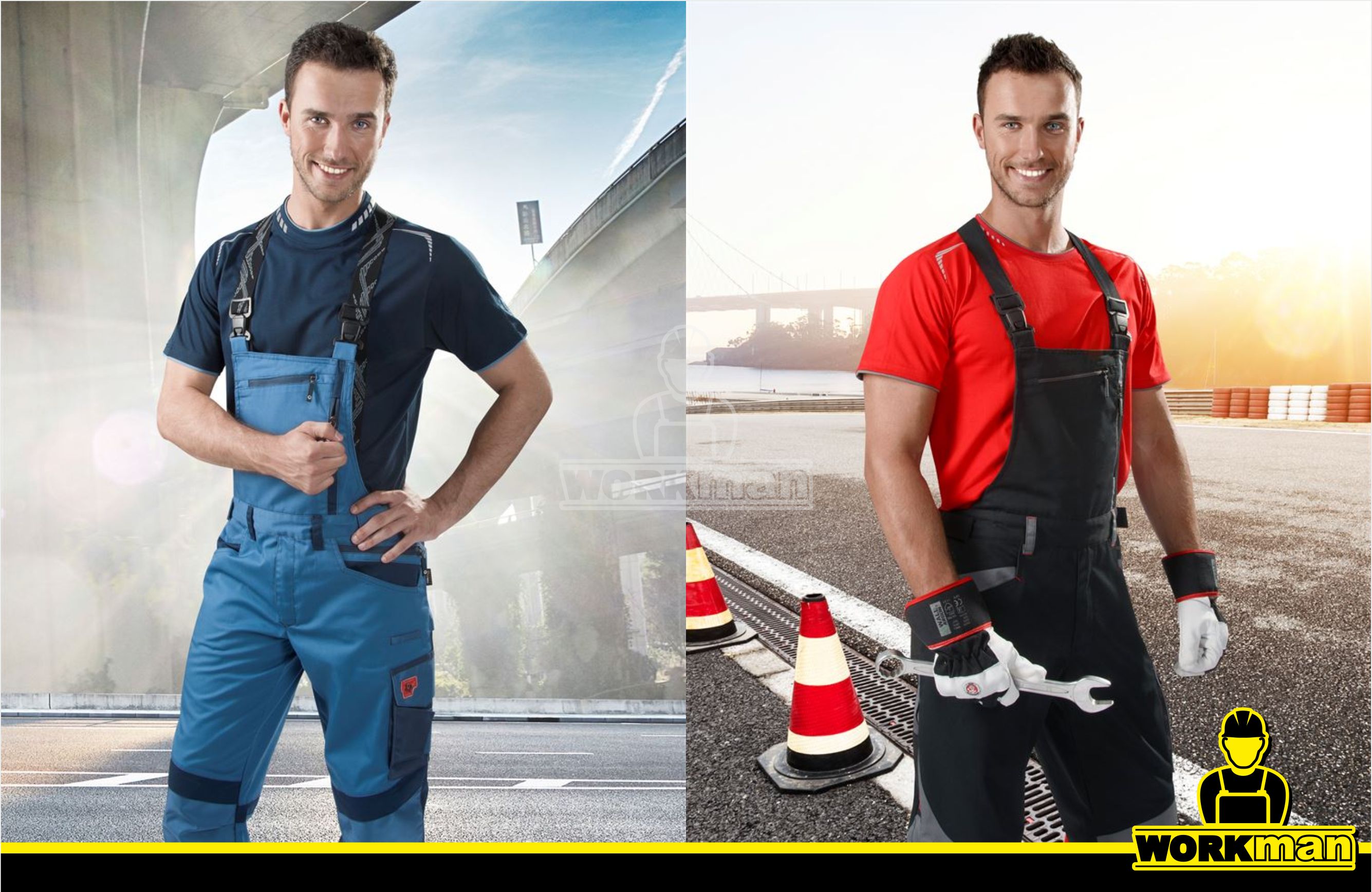 Montérkové nohavice R8ED 03 s náprsenkou Ardon