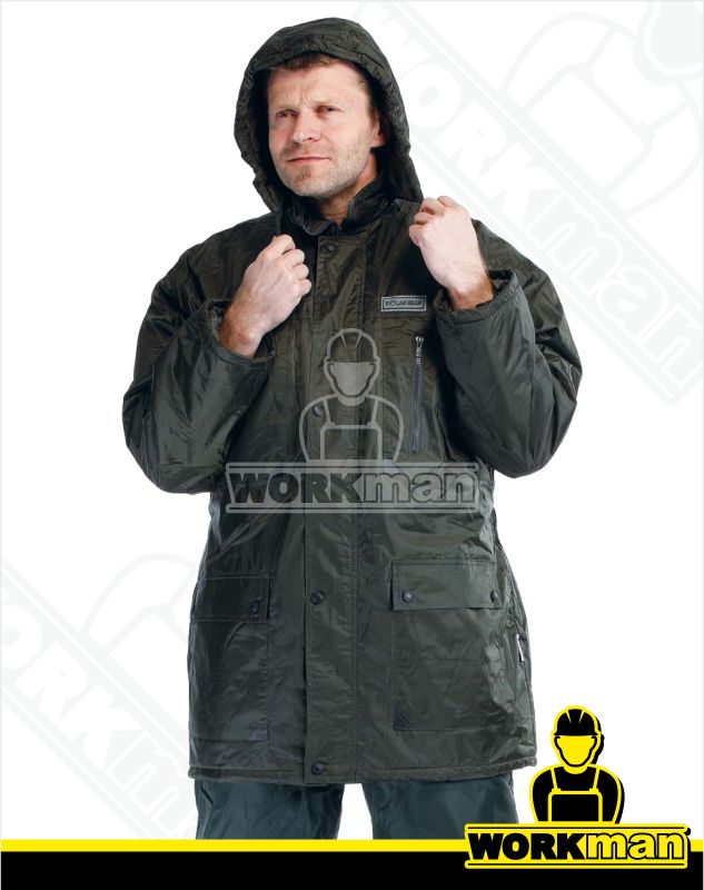 Zateplená nepremokavá bunda ATLAS Červa