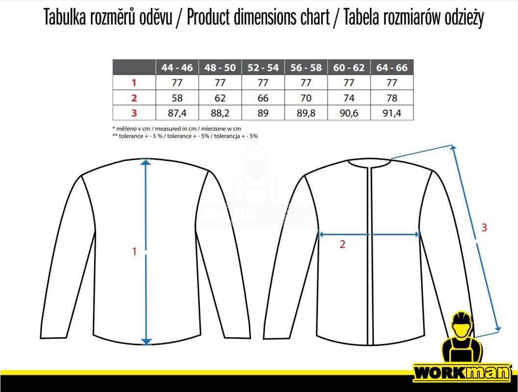 Zimná montérková bunda LUX HUGO Cxs
