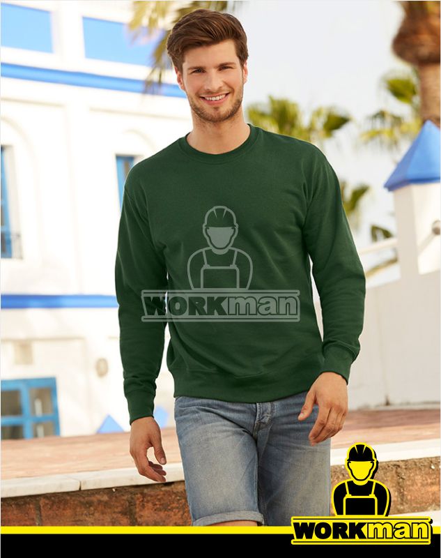 Pánska mikina LIGHTWEIGHT SET-IN SWEAT Fruit of the Loom