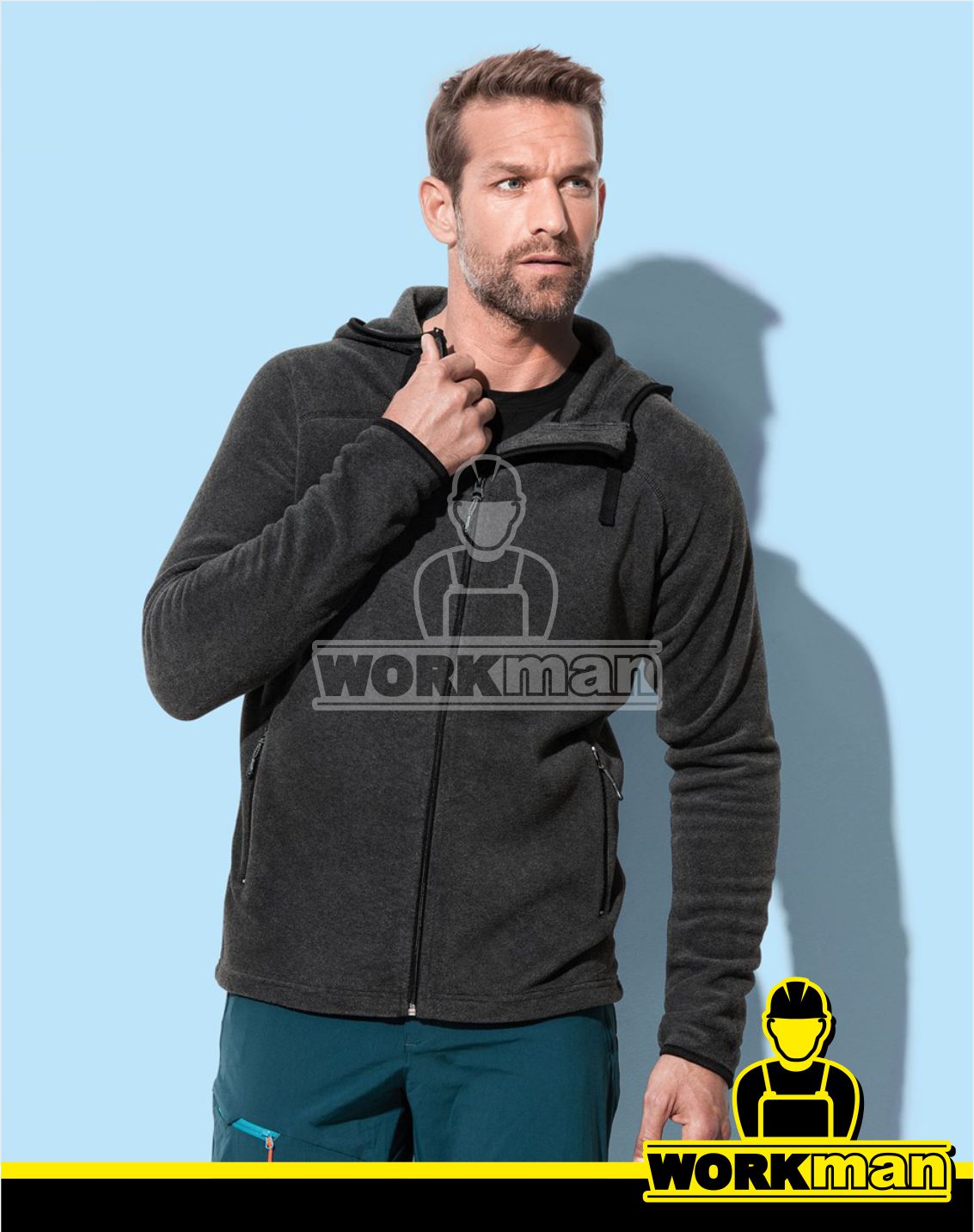 Pánská fleecová mikina ACTIVE POWER Stedman