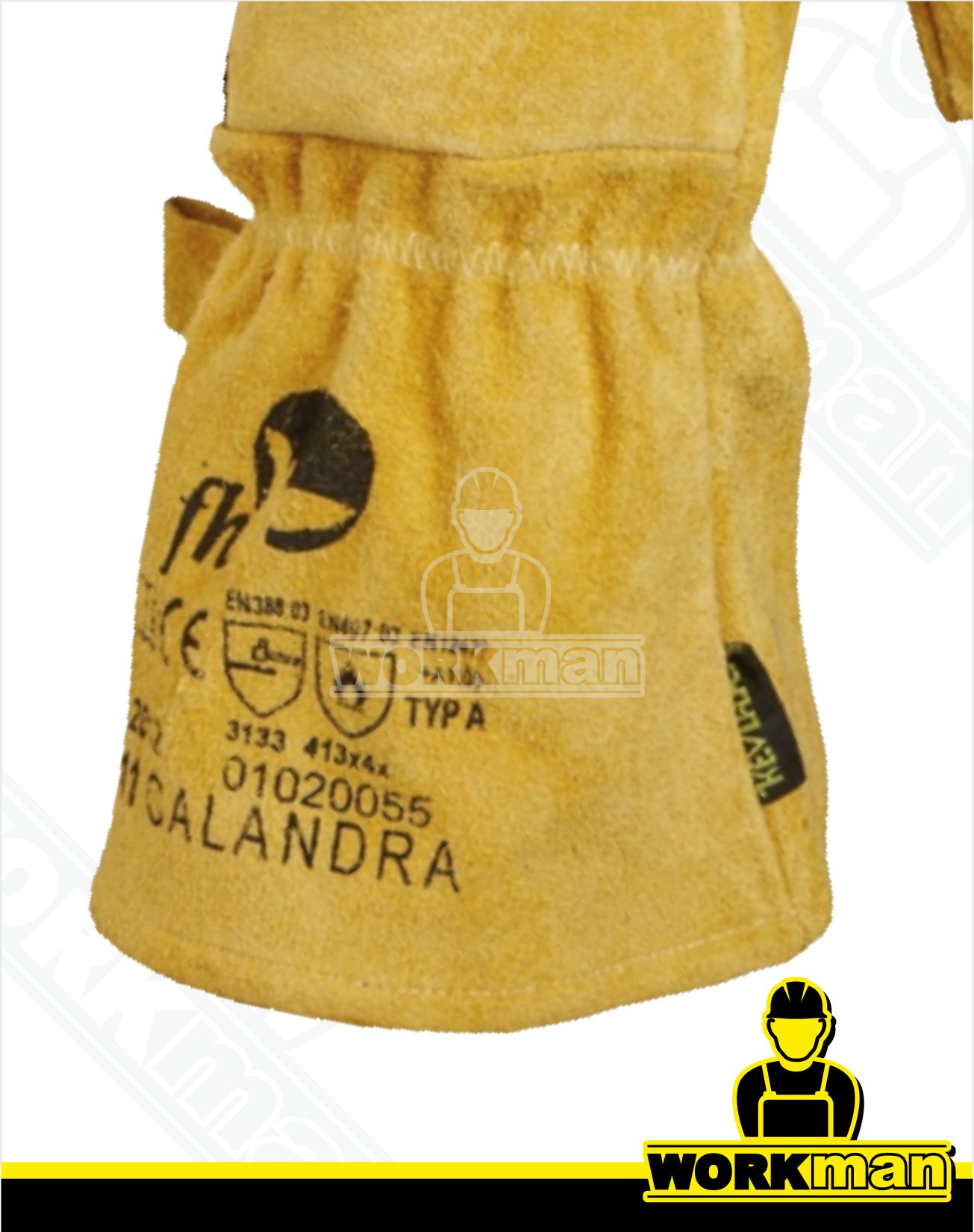 Zváračské pracovné rukavice CALANDRA Freehand .