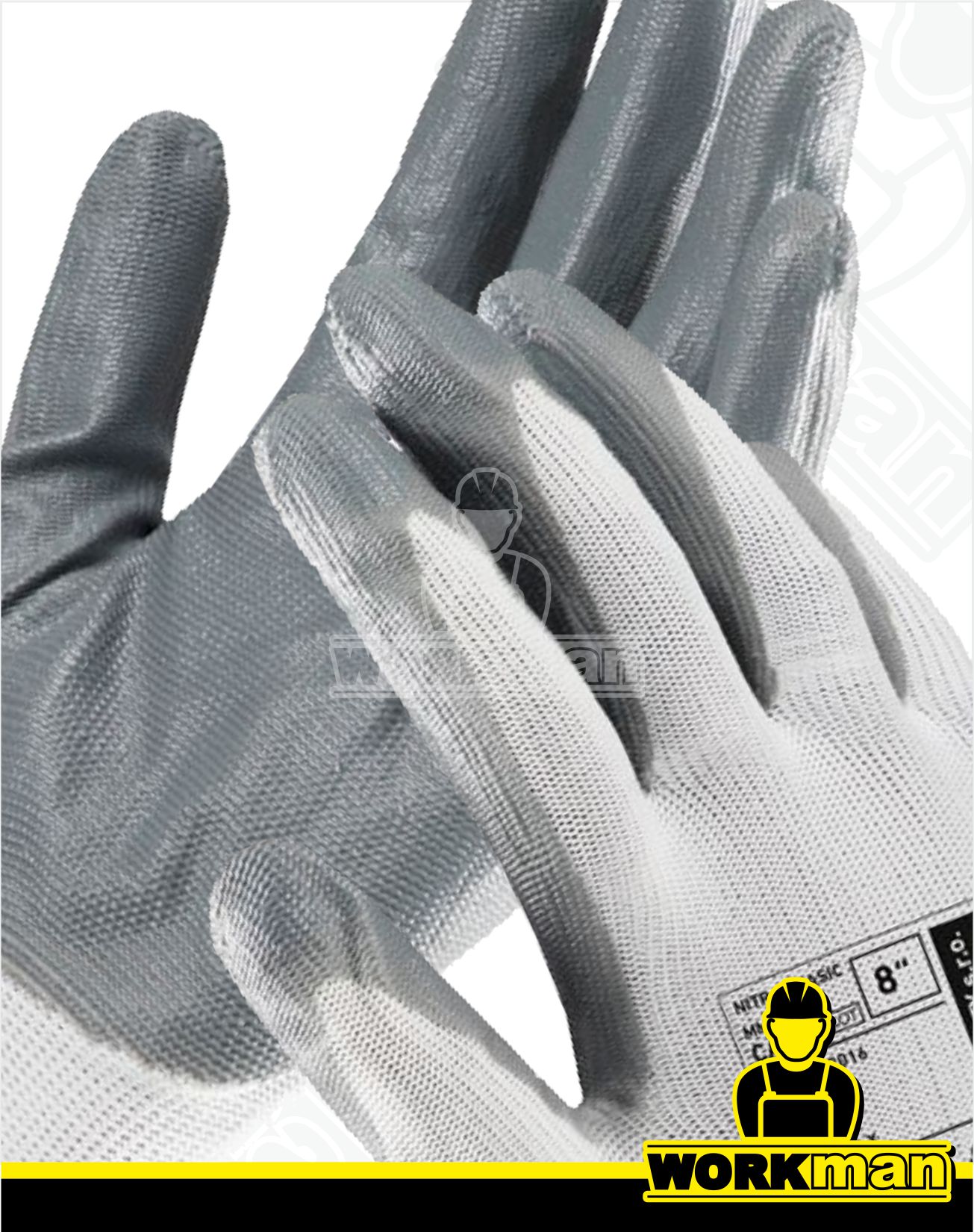 Povrstvené pracovné rukavice NITRAX BASIC Ardon