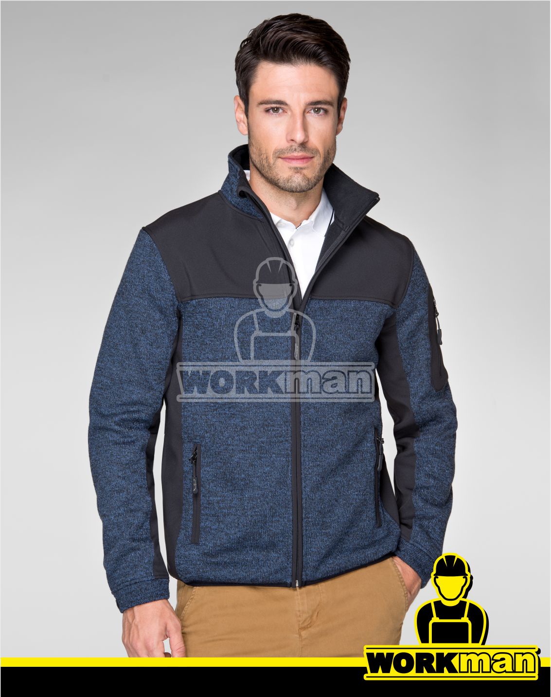 Pánska softshellová bunda CASUAL Malfini Premium