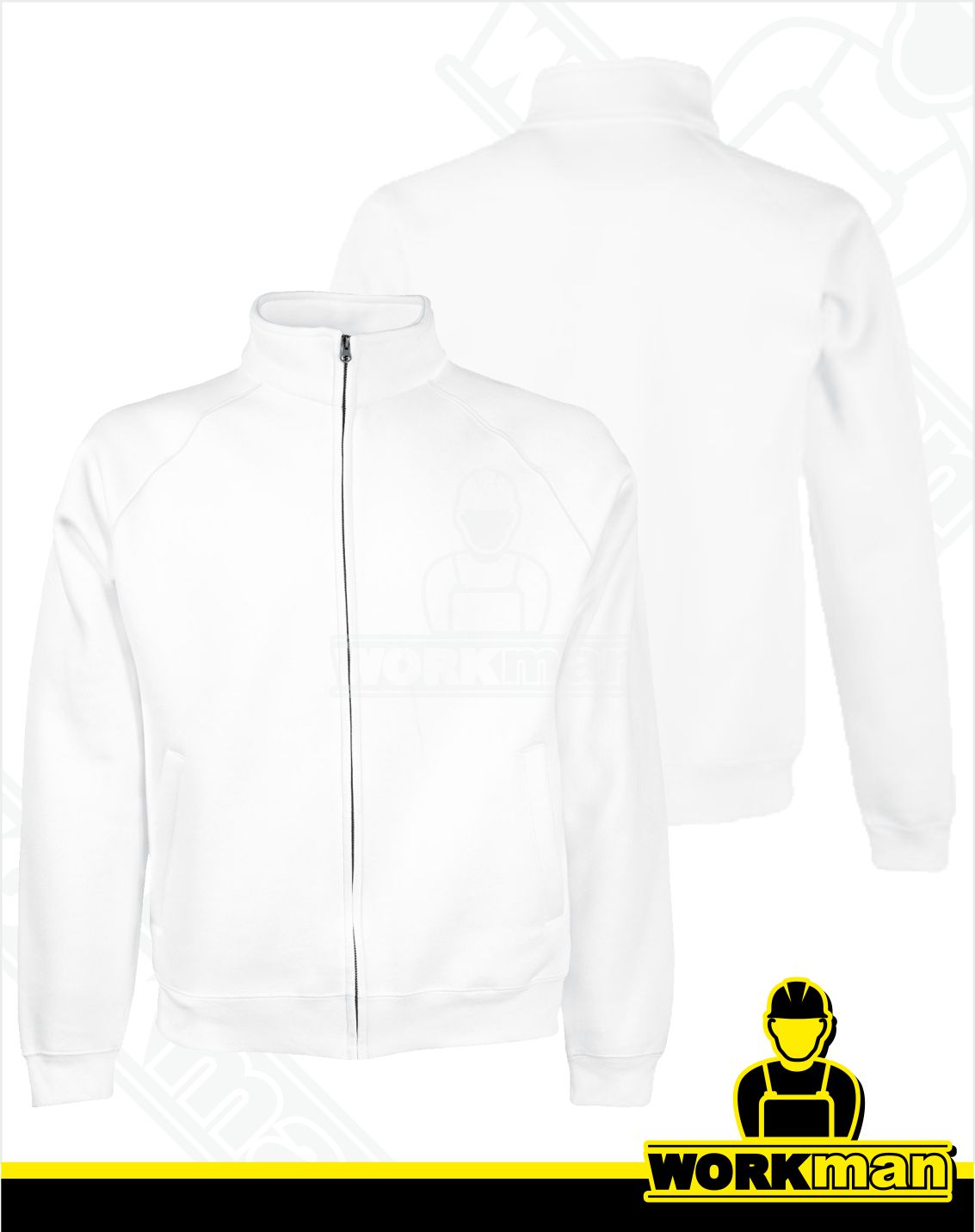 Pánska mikina PREMIUM SWEAT JACKET Fruit of the Loom