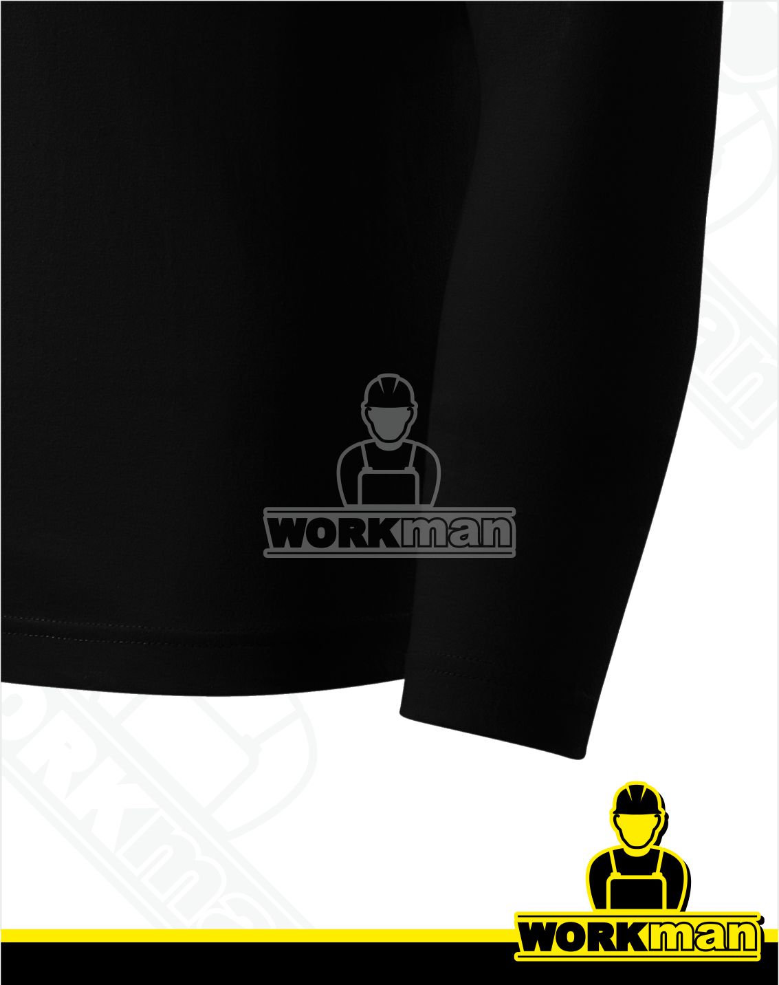 Unisex tričko PROGRESS LS Piccolio čierna