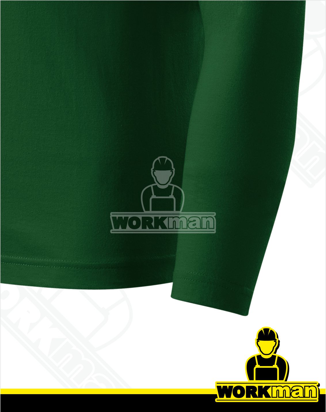 Unisex tričko PROGRESS LS Piccolio fľaškovozelená