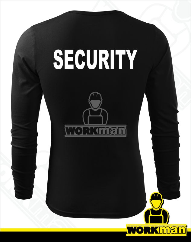 Tričko dlhý rukáv SECURITY 160g