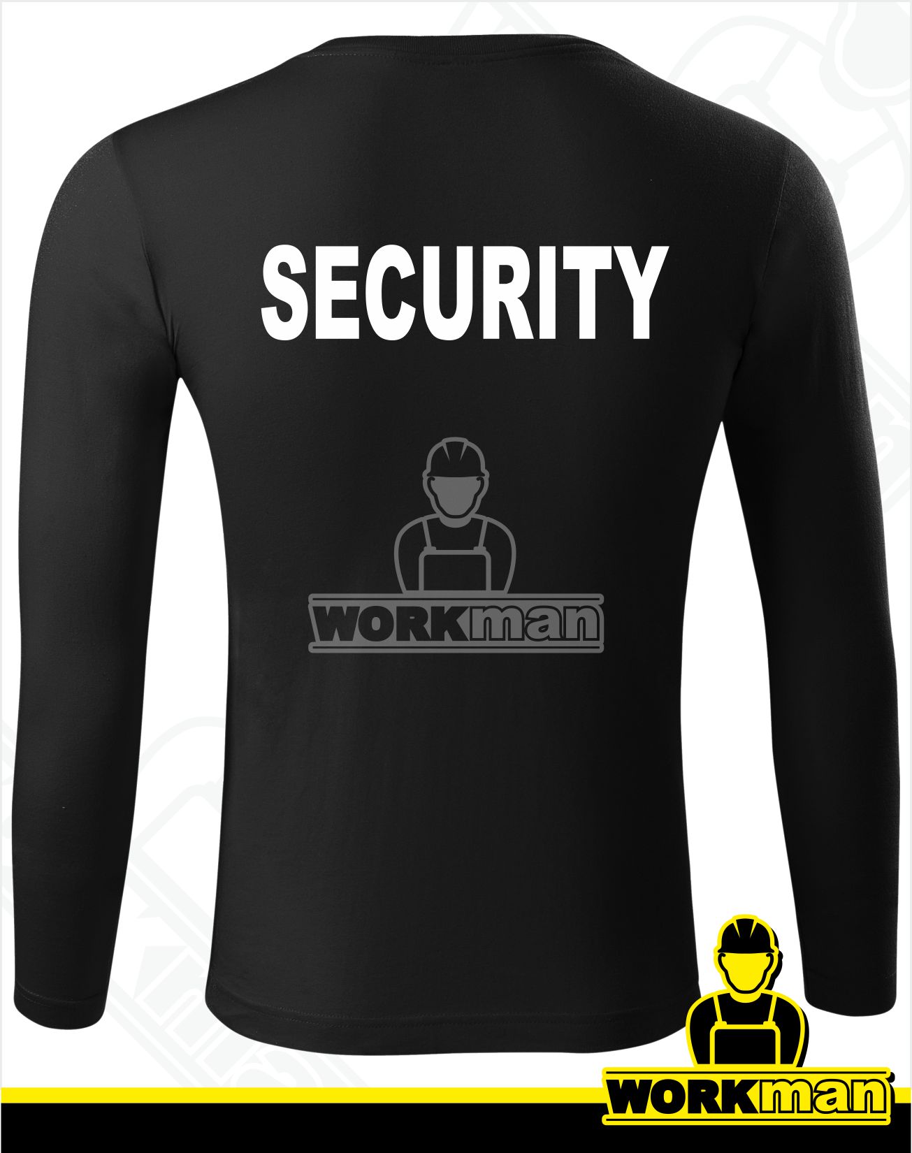 Tričko dlhý rukáv SECURITY 150g