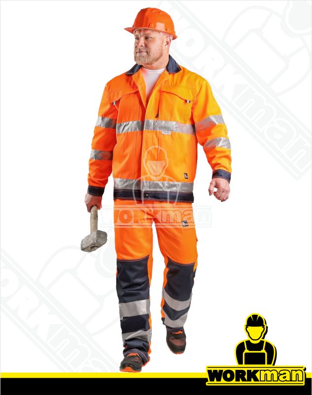 Reflexné montérkové nohavice NORWICH do pása Cxs