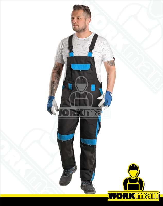 Montérkové nohavice SIRIUS BRIGHTON s náprsenkou Cxs