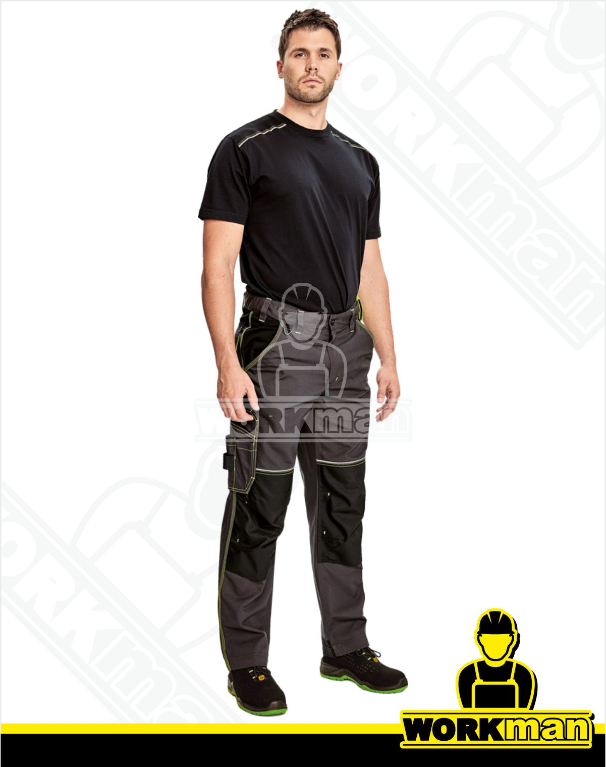 Montérkové nohavice KNOXFIELD do pása Červa