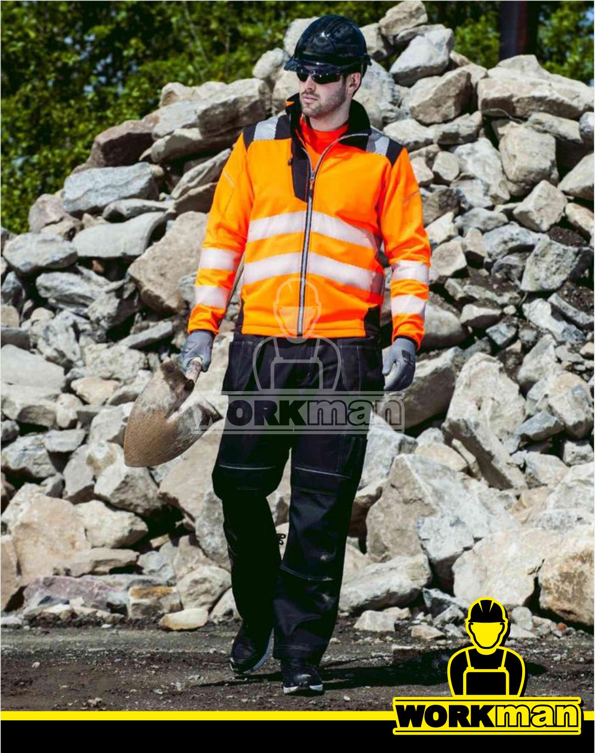 Reflexná softshellová bunda VISION T402 Portwest