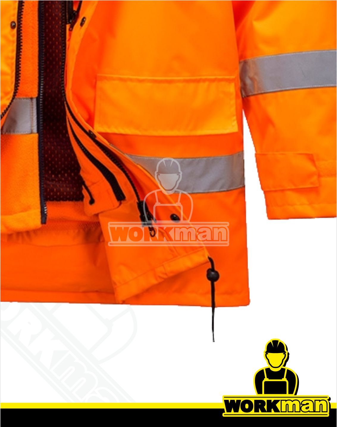 Zateplená reflexná bunda RT63 Portwest