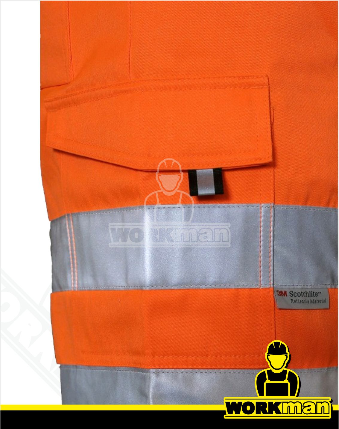 Reflexné montérkové kraťasy NORWICH Cxs