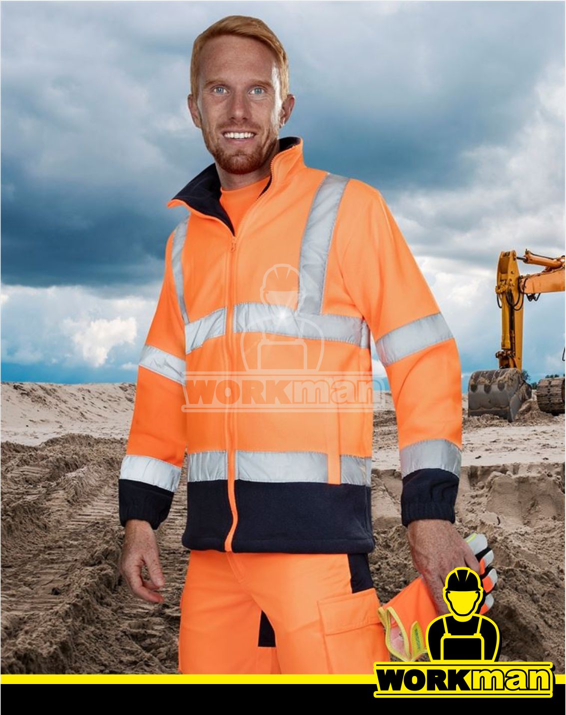 Reflexná fleecová bunda REF401/402 Ardon