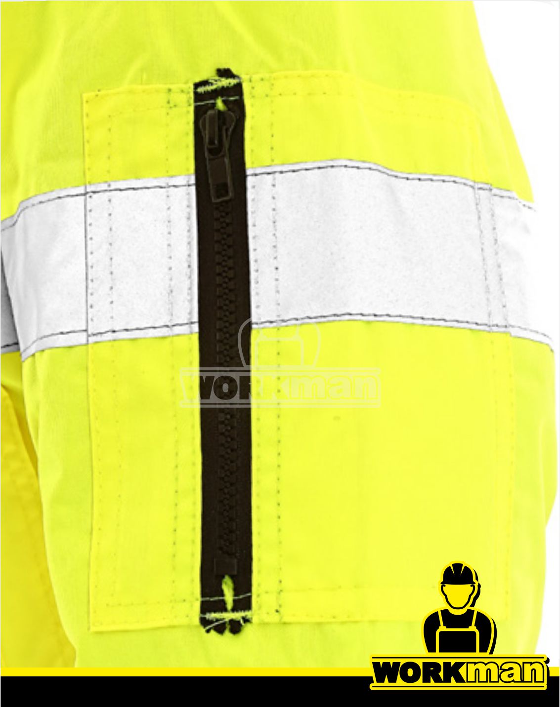 Zateplená reflexná bunda LEEDS 2v1 Cxs