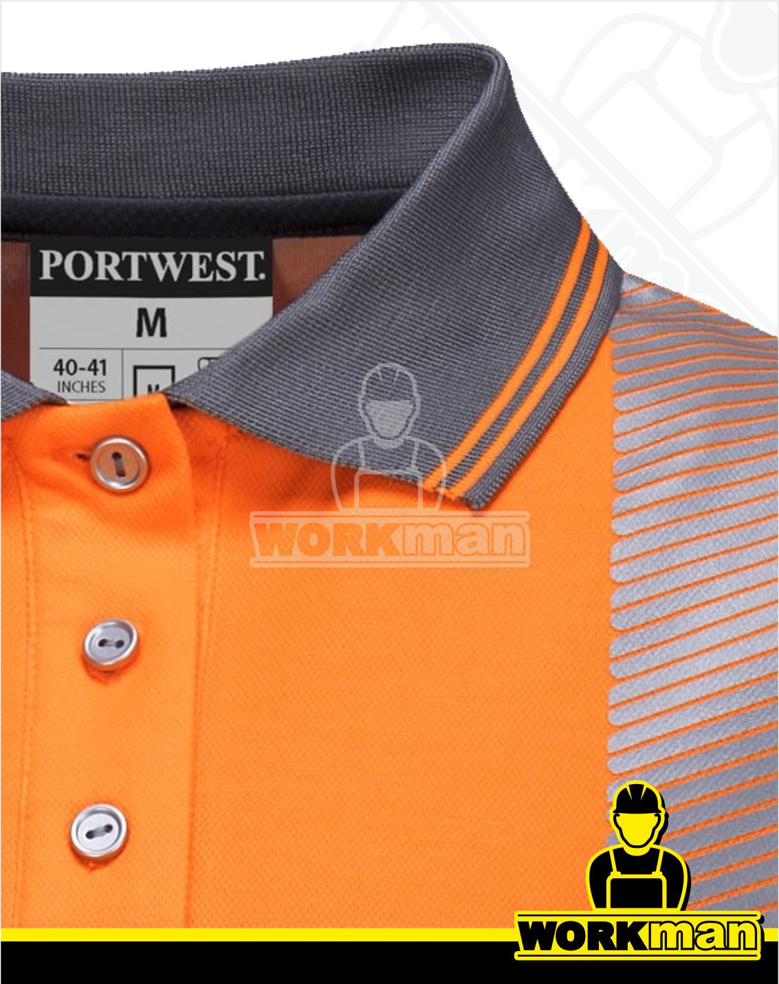 Dámska reflexná polokošeľa LW72 Portwest