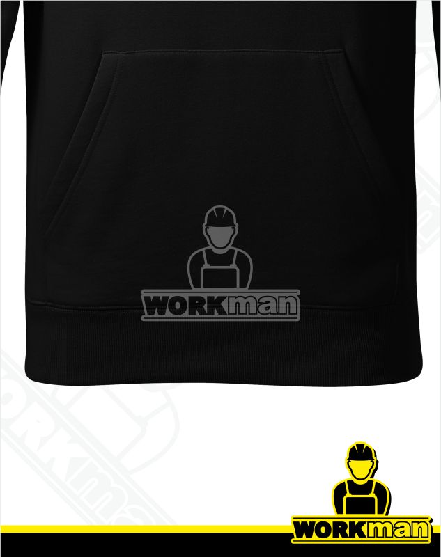 Pánska mikina s kapucňou CAPE Malfini čierna