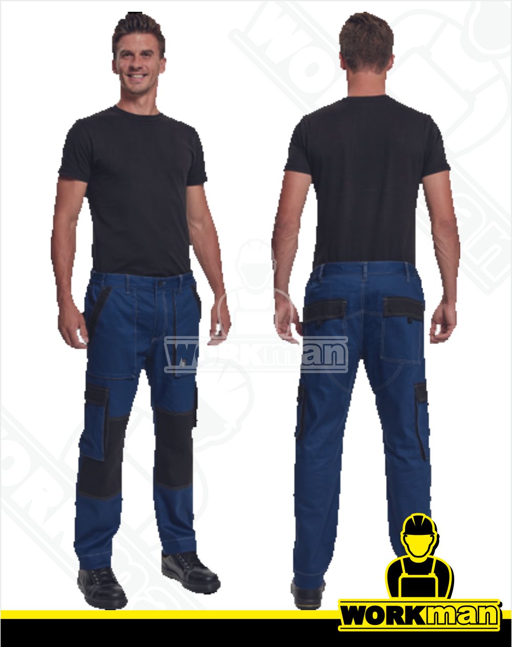 Montérkové nohavice MAX SUMMER do pása Červa