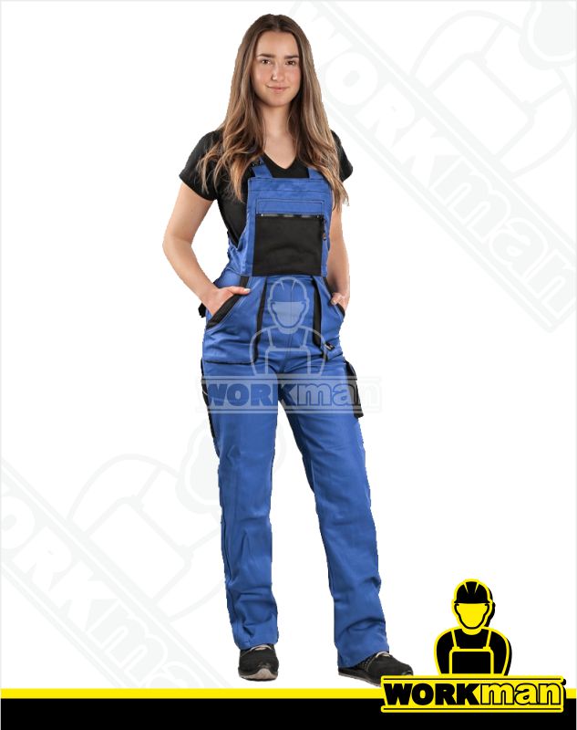 Dámske montérkové nohavice LUXY SABINA s náprsenkou Cxs