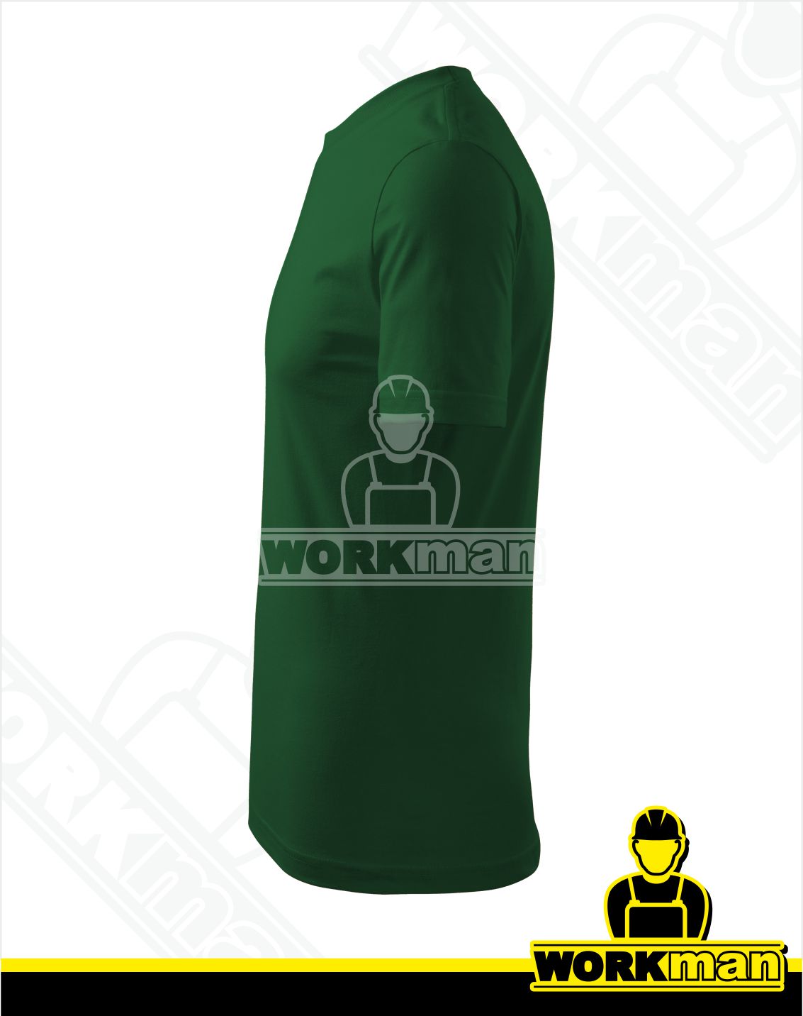 Tričko pánske CLASSIC Malfini fľaškovozelená