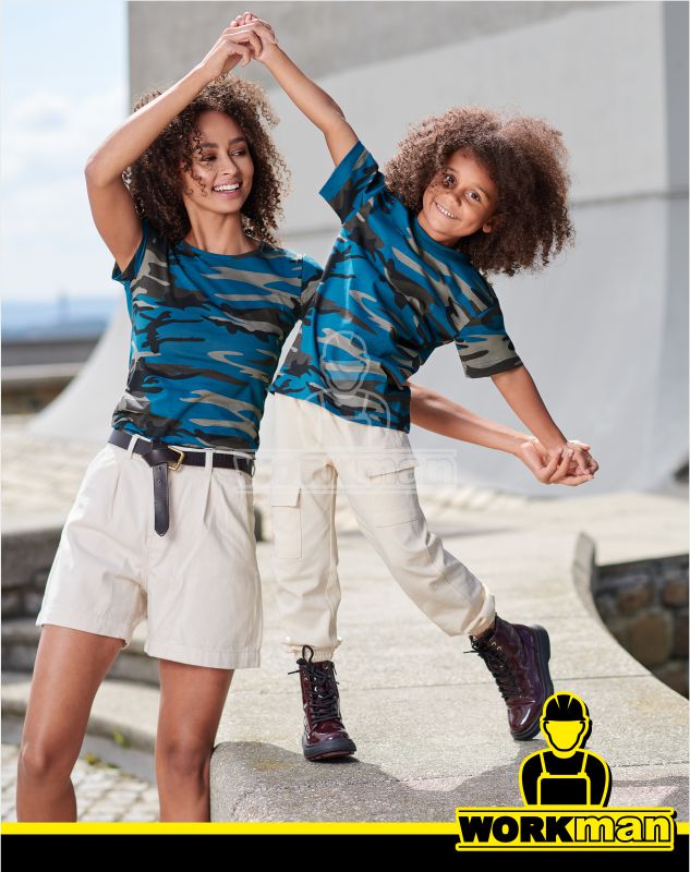 Detské tričko CAMOUFLAGE Malfini