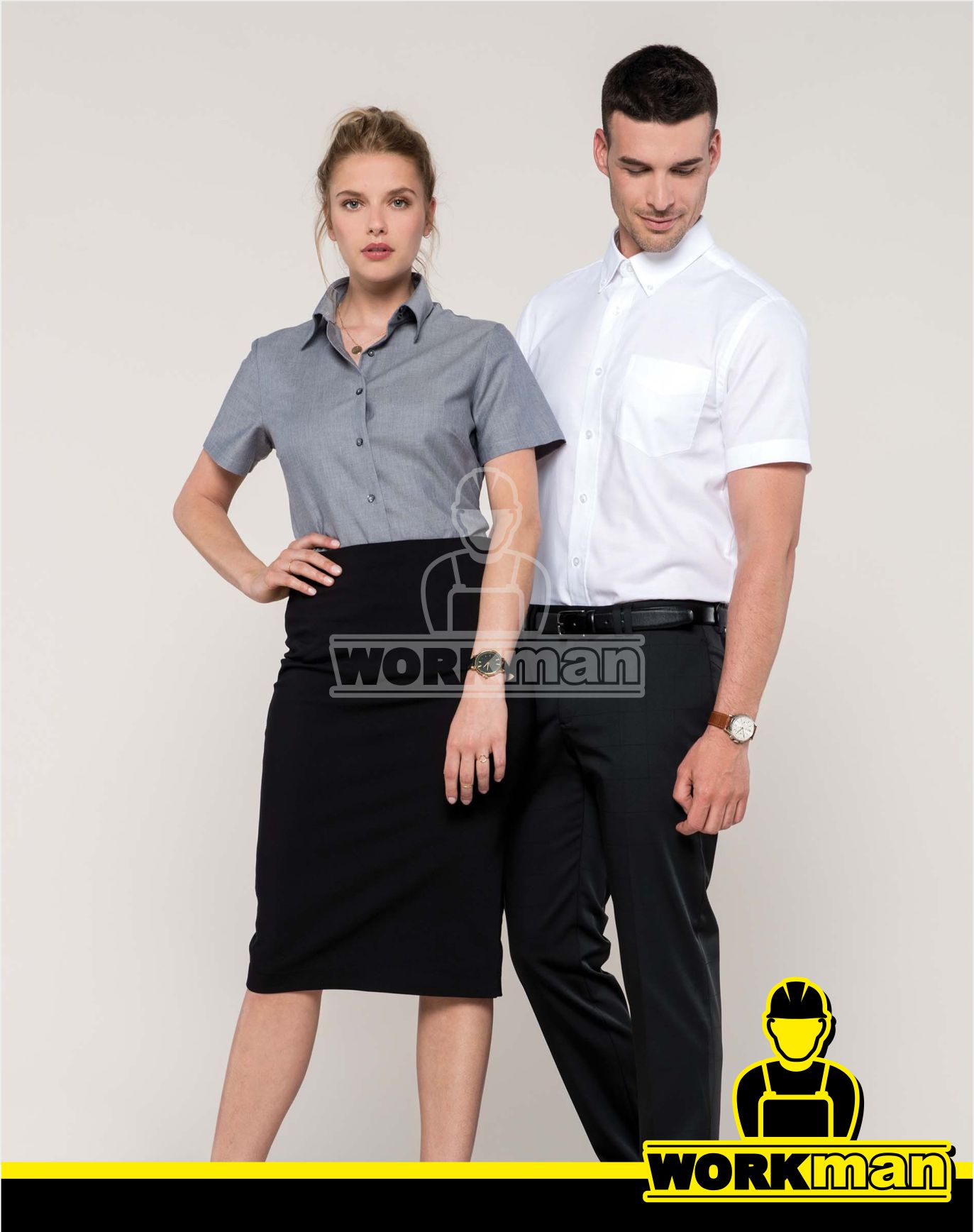 Dámska košeľa s krátkym rukávom OXFORD Kariban