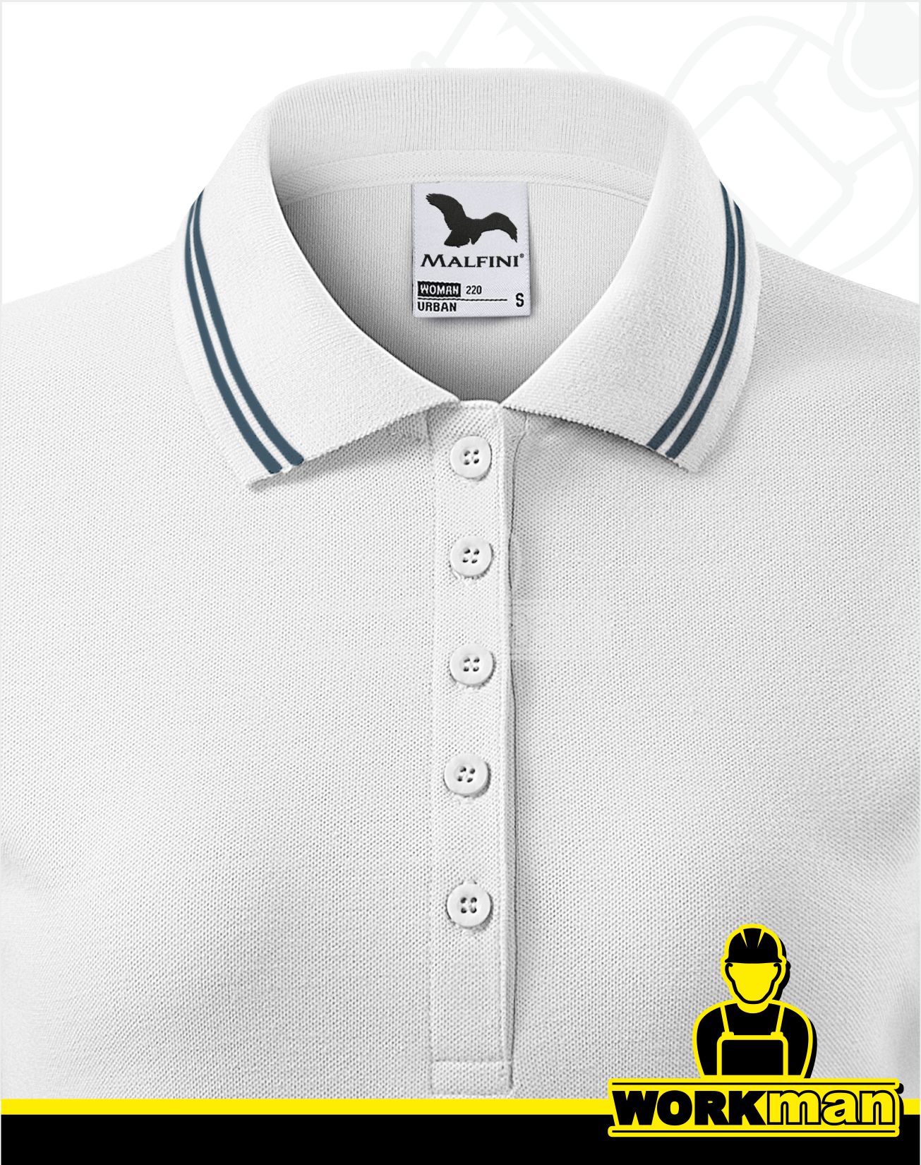 Dámska polokošeľa URBAN Malfini