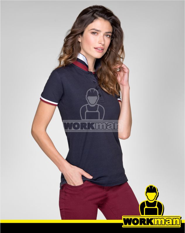 Dámska polokošeľa COLLAR UP Malfini Premium