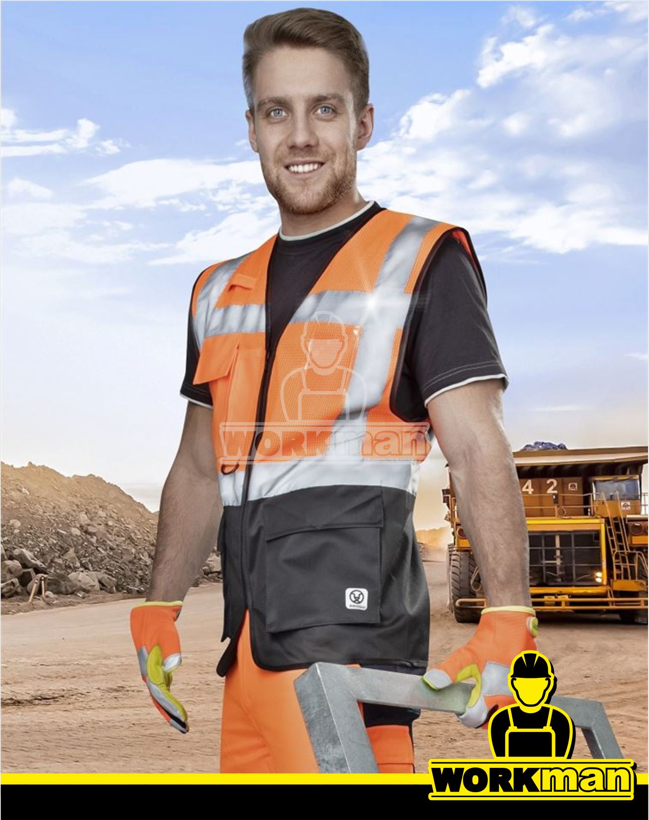 Vzdušná reflexná manažérska vesta SIGNAL Ardon