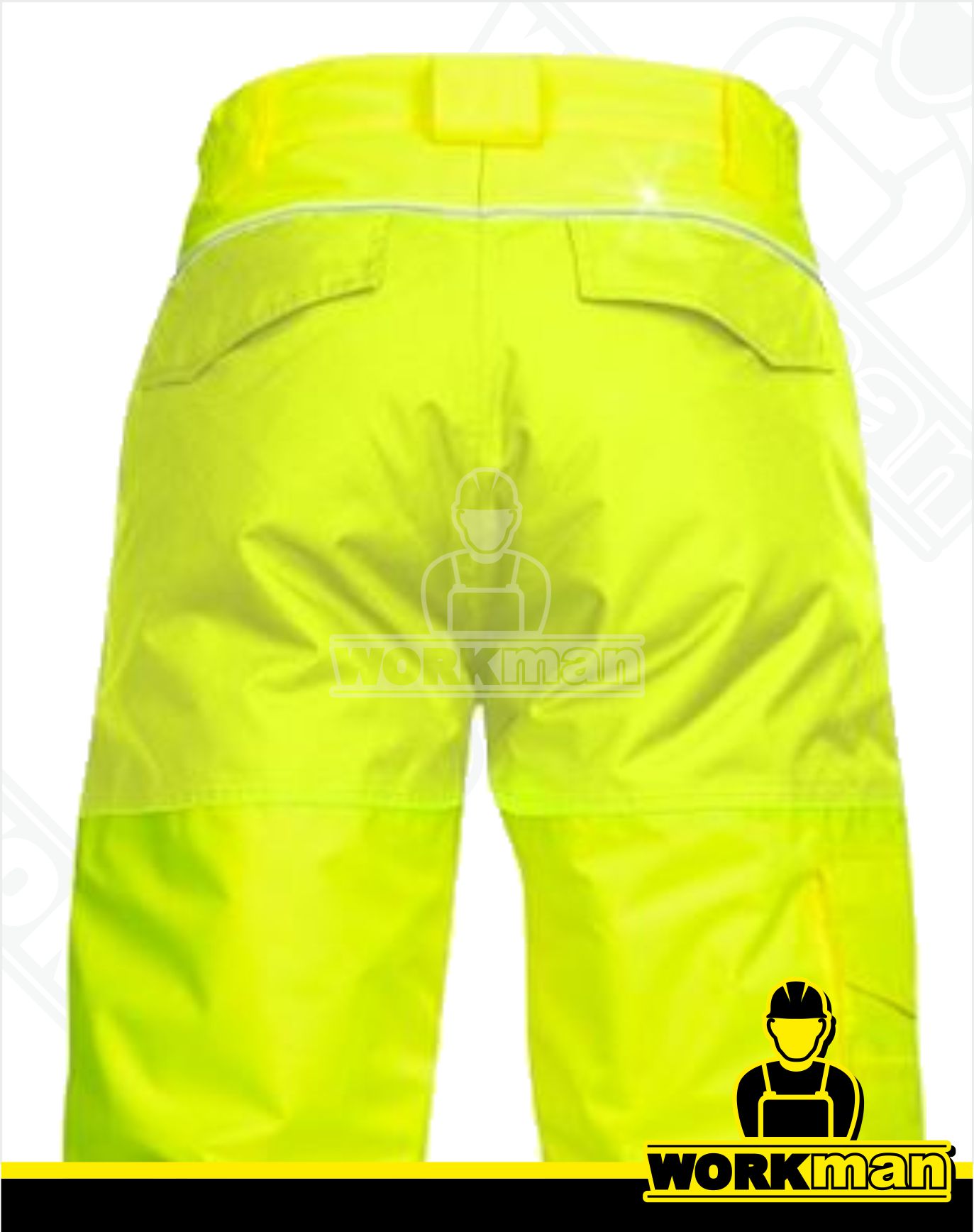 Zateplené reflexné nohavice HOWARD Ardon