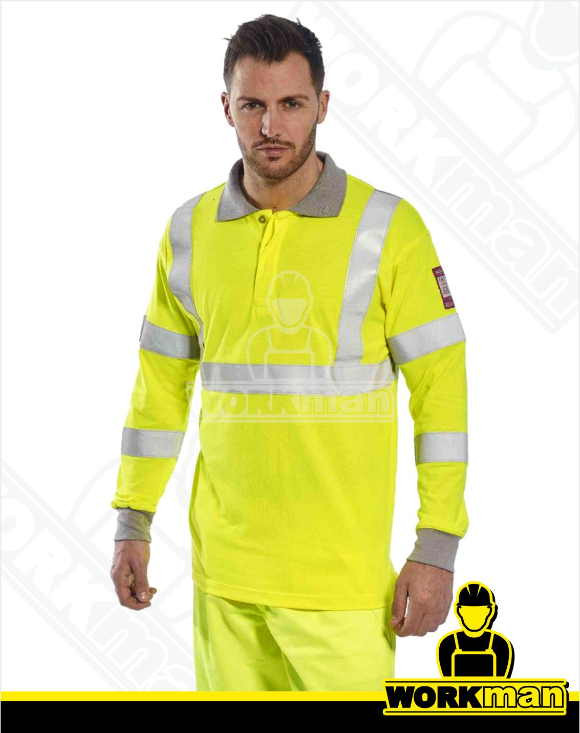 Antistatická, nehorľavá reflexná polokošeľa FR77 Portwest