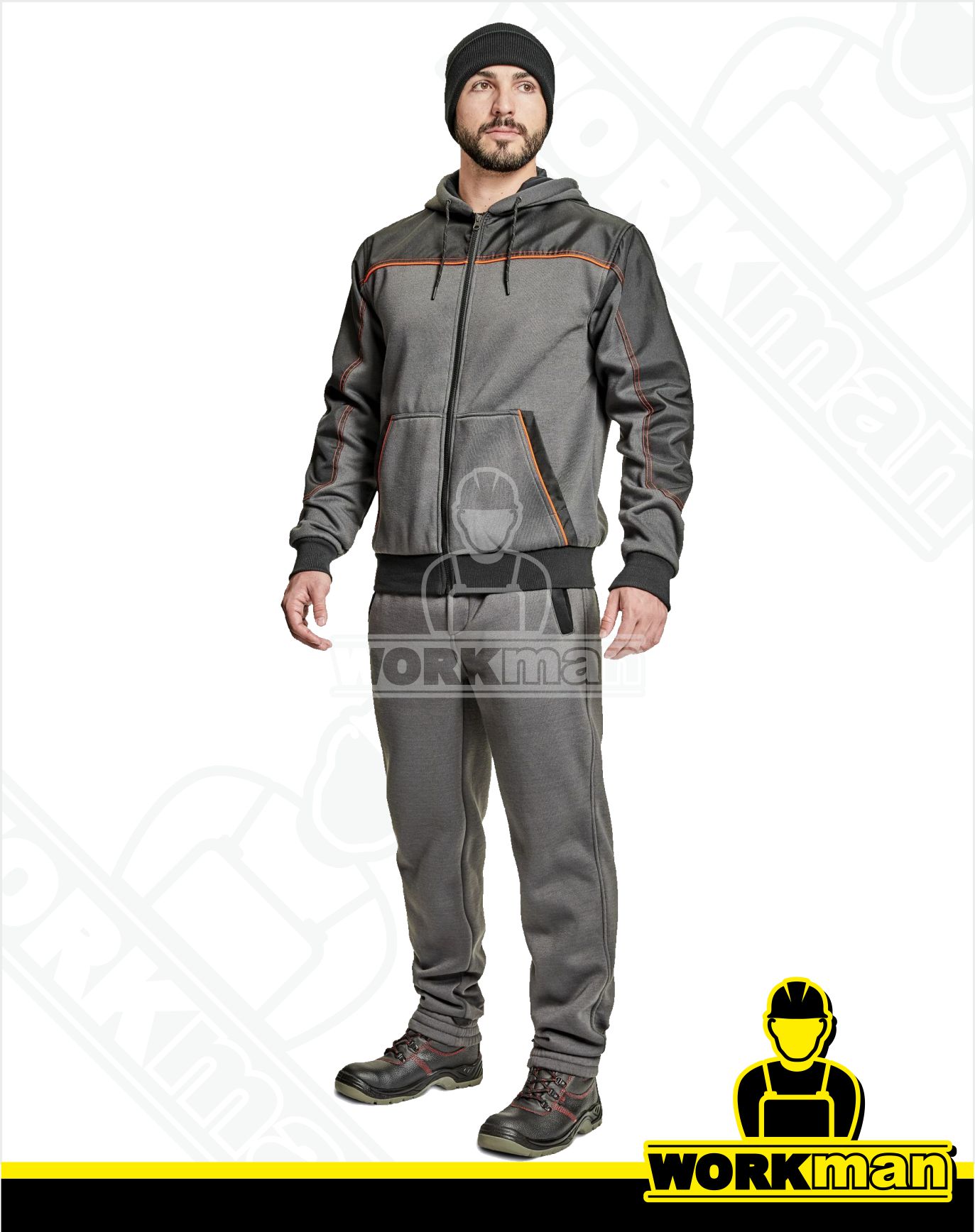 Pánska mikina CREMORNE Červa