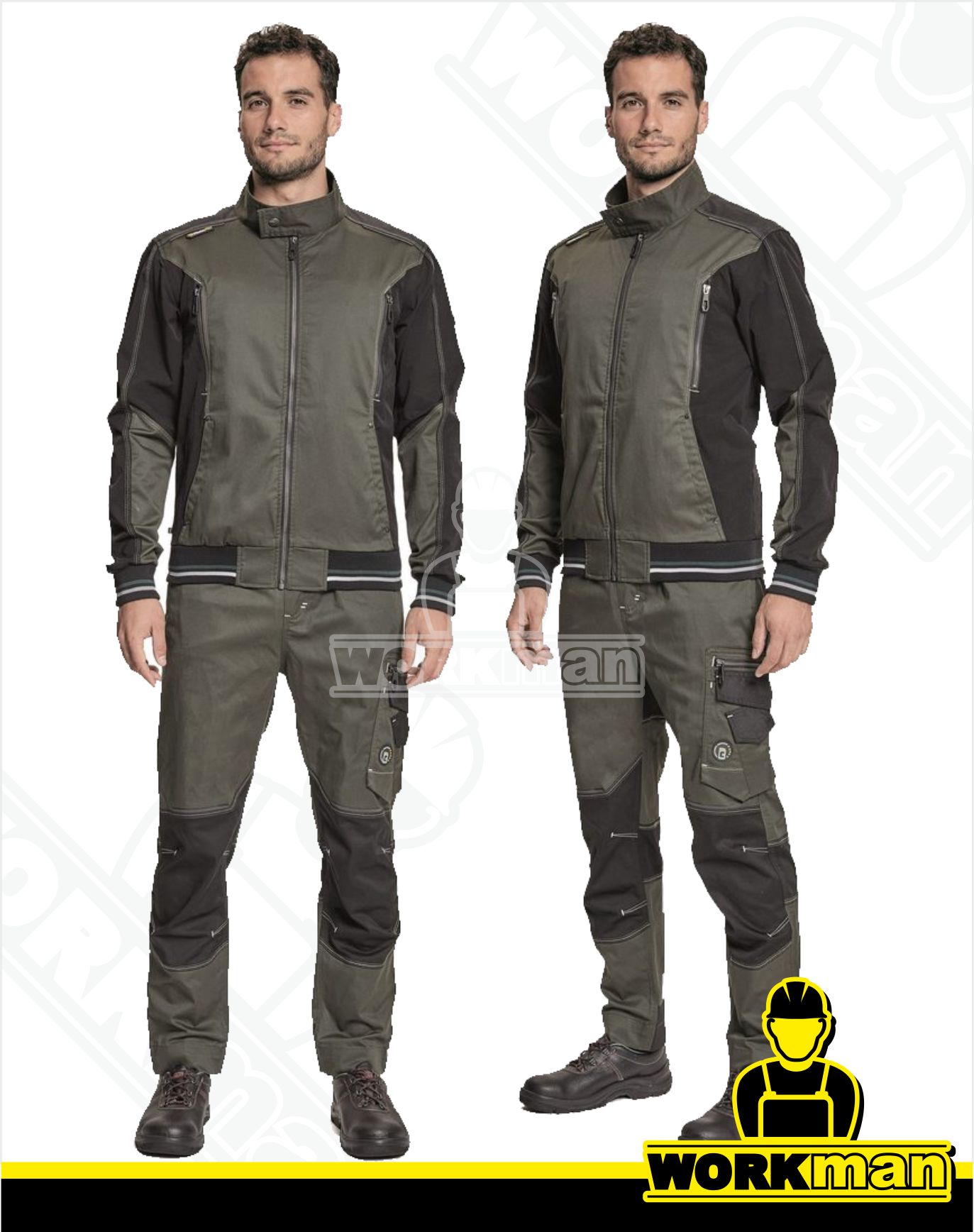 Strečová montérková bunda NEURUM CLASSIC Červa