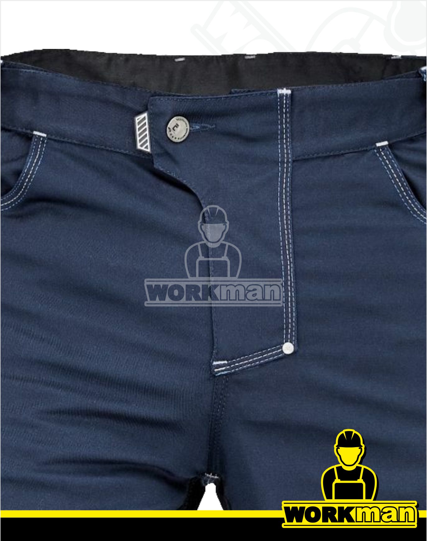 Strečové montérkové šortky NEURUM CLASSIC Červa