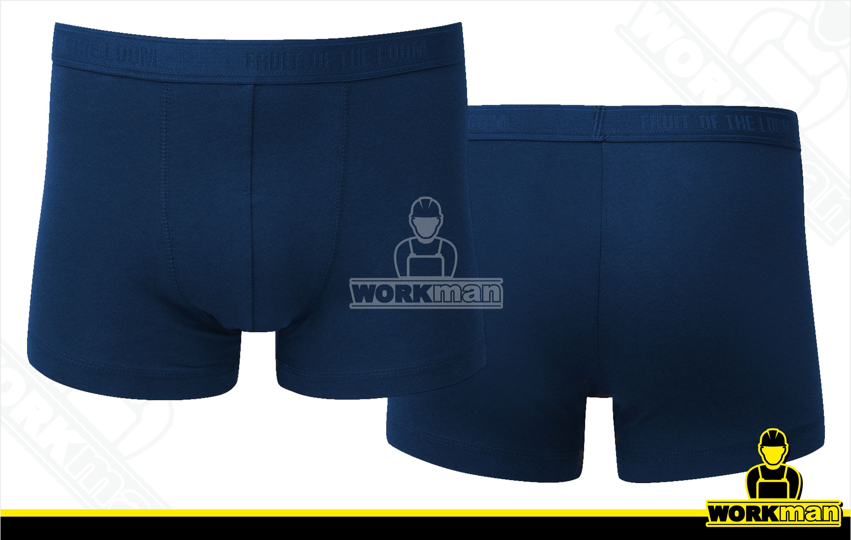 Pánské boxerky CLASSIC SHORTY 2 PACK Fruit of the Loom