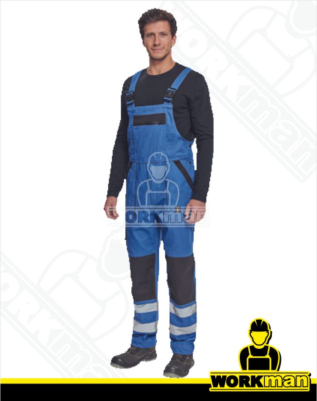 Montérkové nohavice MAX NEO REFLEX s náprsenkou Červa