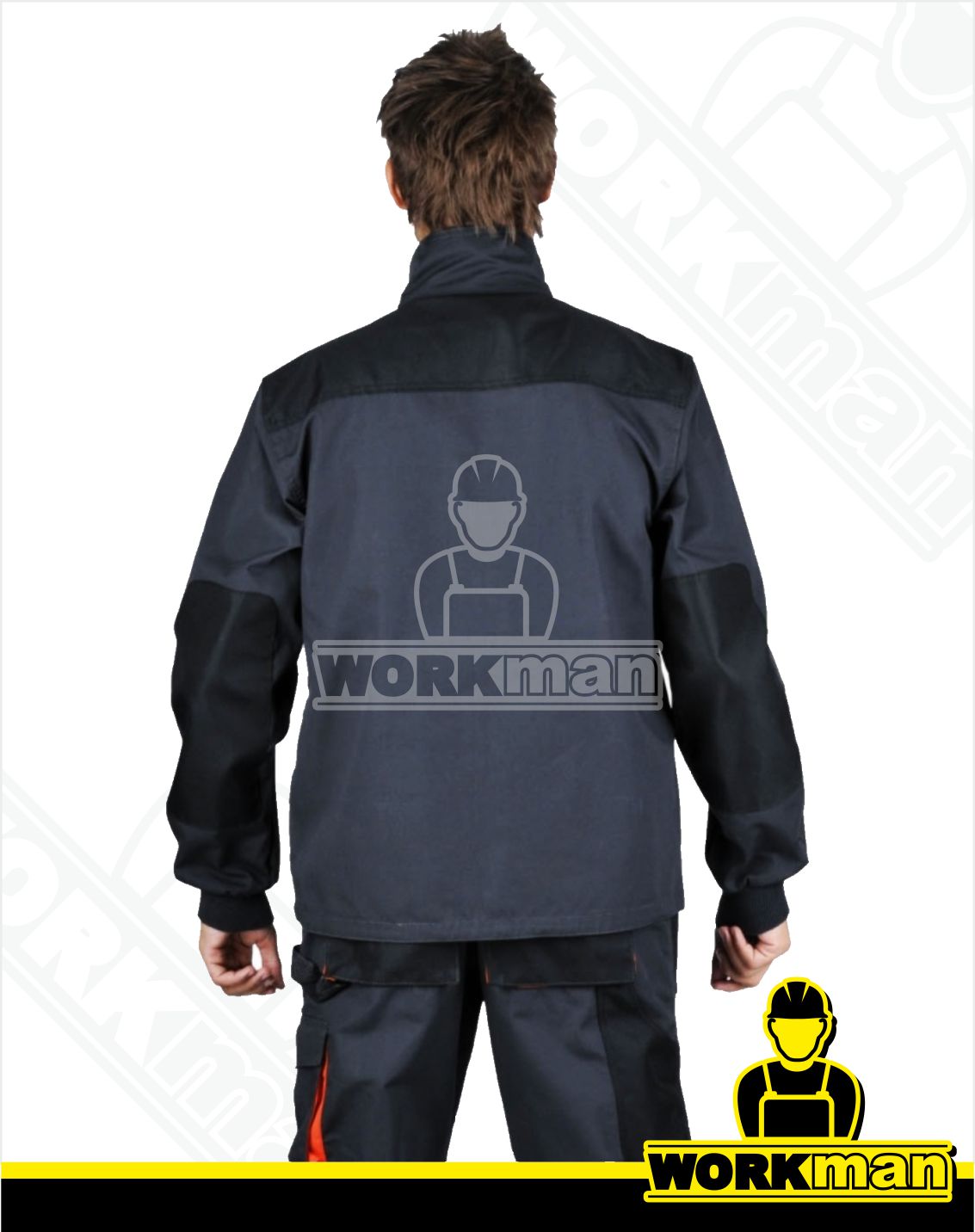 Zateplená monterková bunda EMERTON FLANNEL WINTER Červa