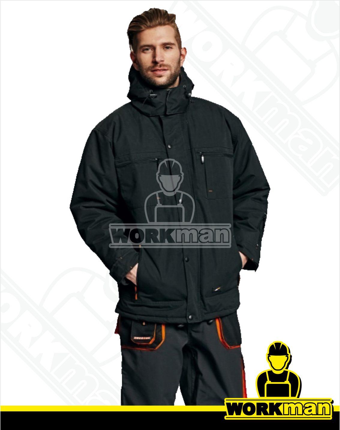 Zateplená bunda EMERTON WINTER Červa