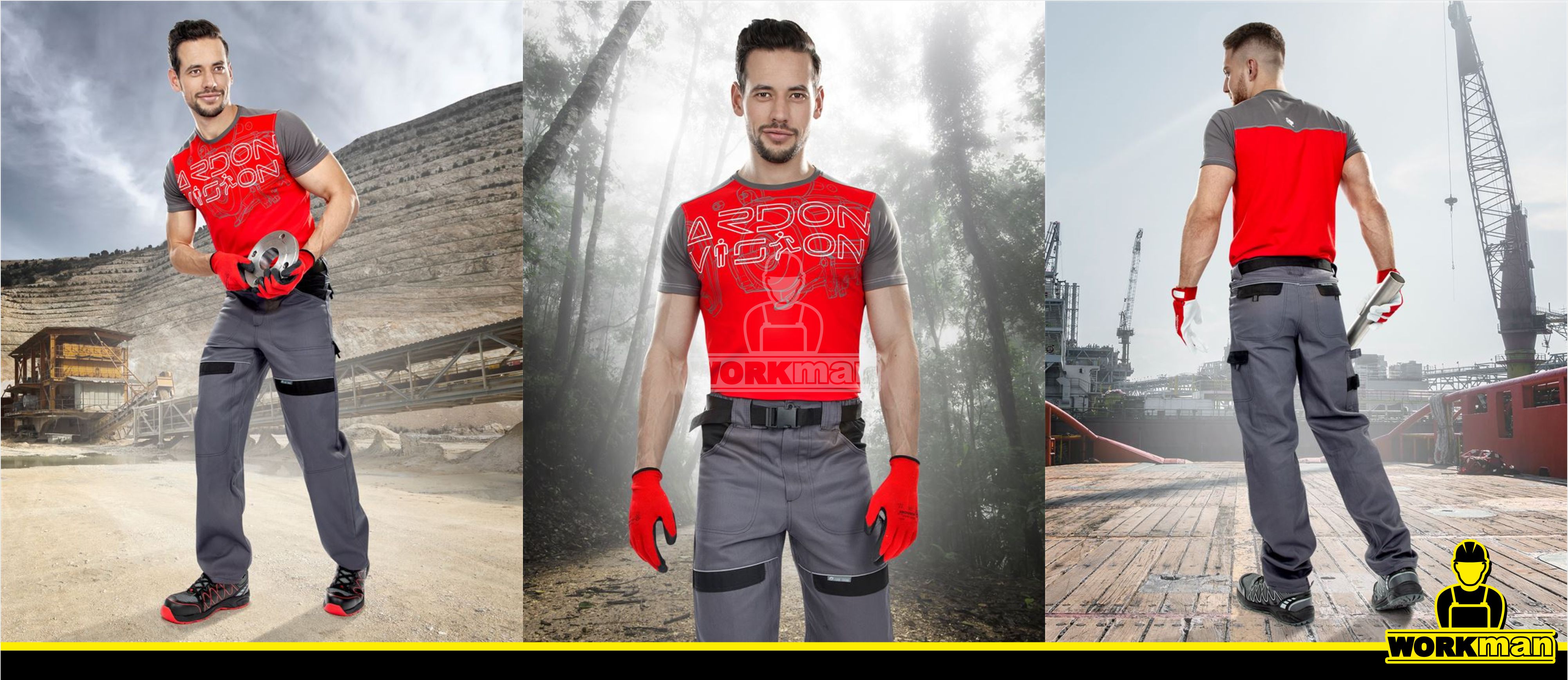 Montérkové nohavice COOL TREND do pása Ardon