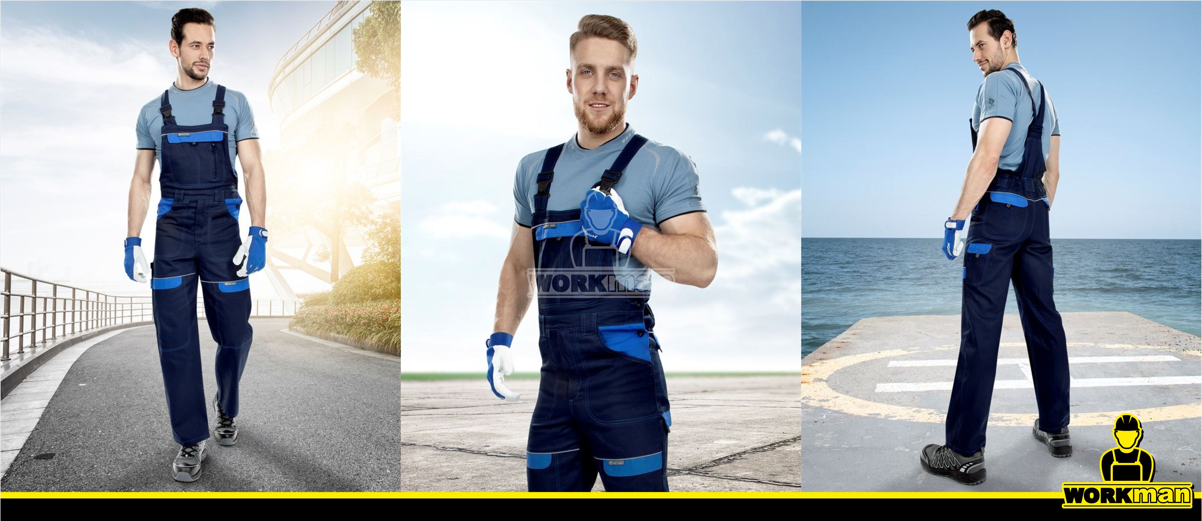 Montérkové nohavice COOL TREND s náprsenkou Ardon