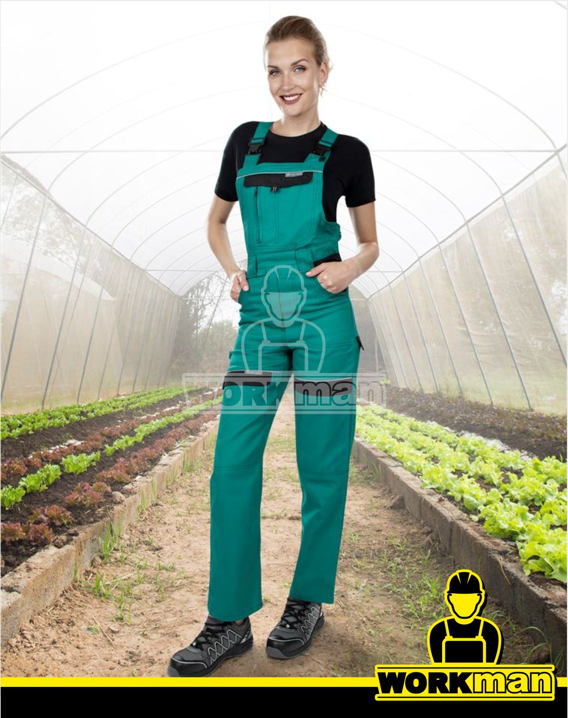 Dámske montérkové nohavice COOL TREND WOMAN s náprsenkou Ardon