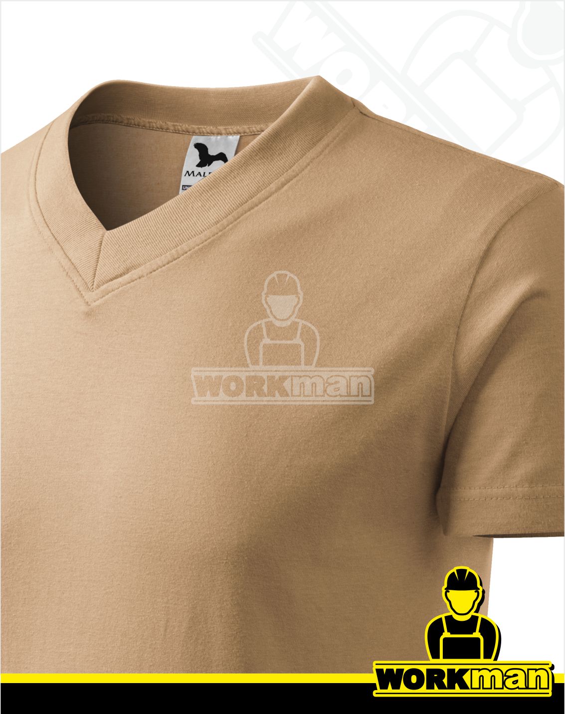 Pánske tričko V-NECK Malfini