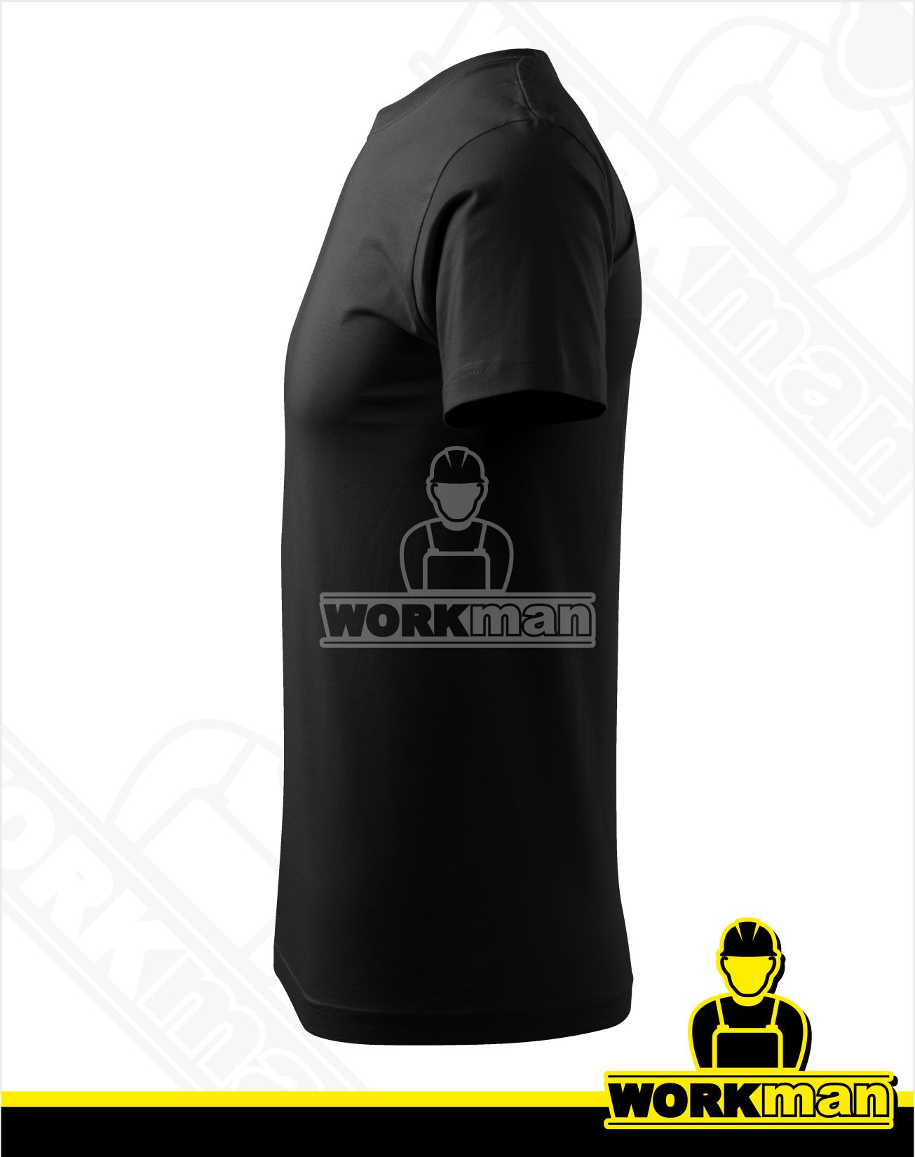 Unisex tričko HEAVY NEW Malfini čierna